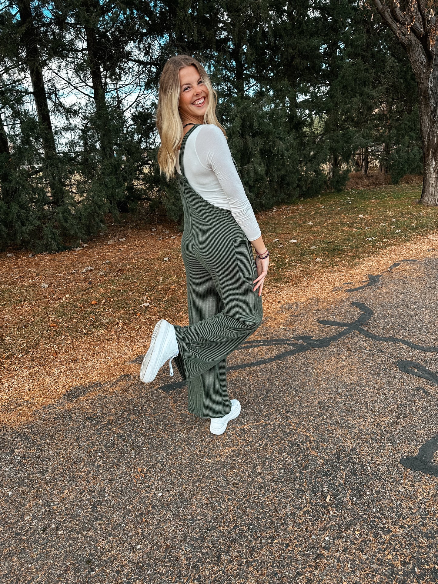 Comfy Ribbed Jumpsuit