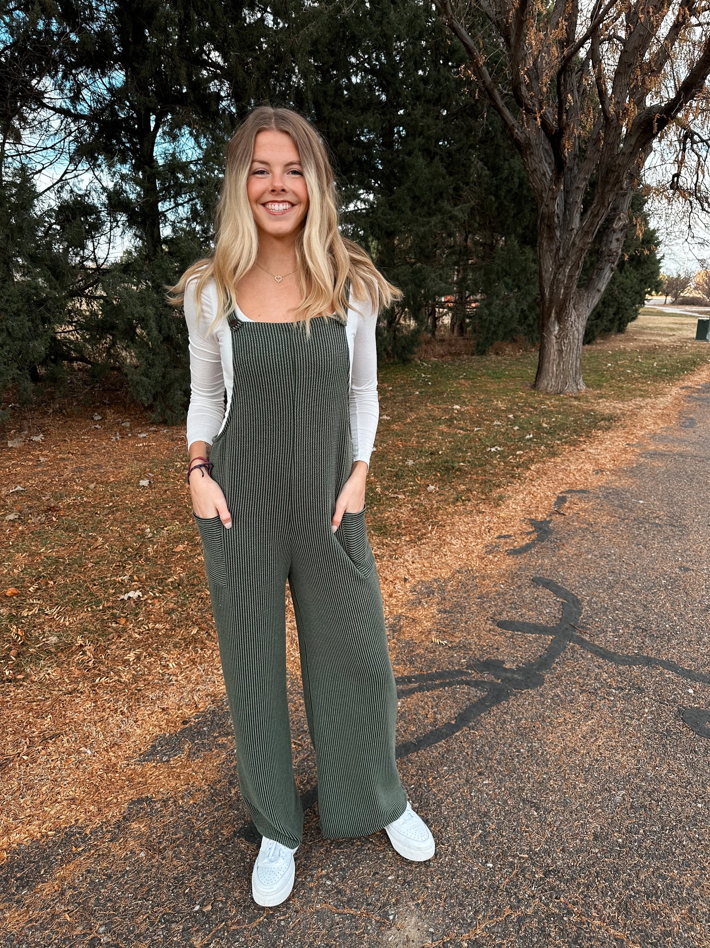 Comfy Ribbed Jumpsuit